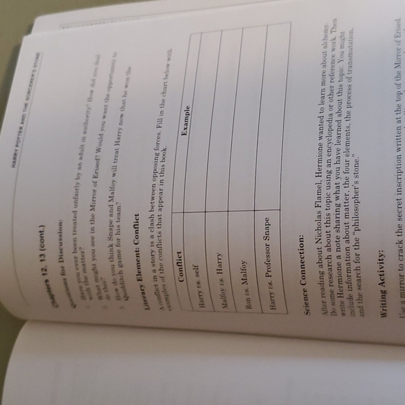 Harry Potter and the Sorcerers Stone Novel-Ties Study Guide - Paperback - Picture 9 of 12